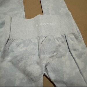 NVGTN Blue Camouflage Leggings